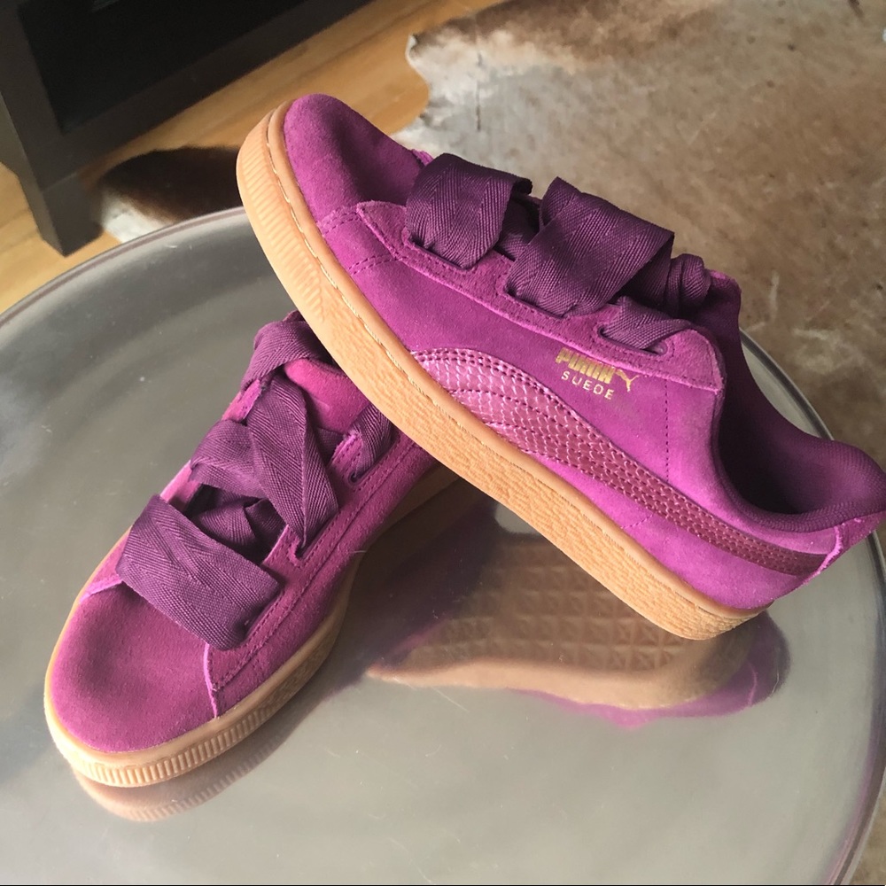 Puma suede shoes ✨